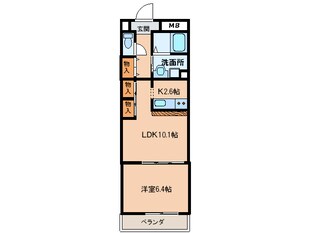 ドウエル当知の物件間取画像